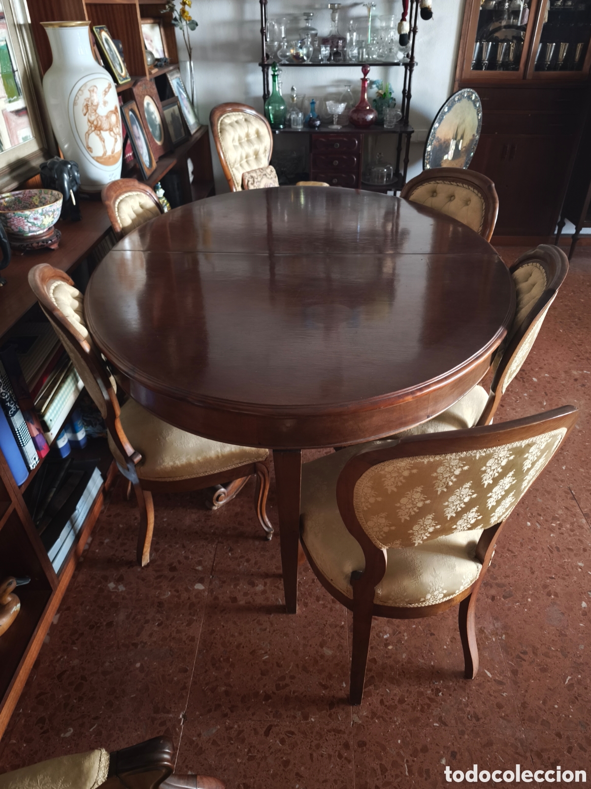 Antig&uuml;edades: Conjunto sal&oacute;n isabelino - Foto 8