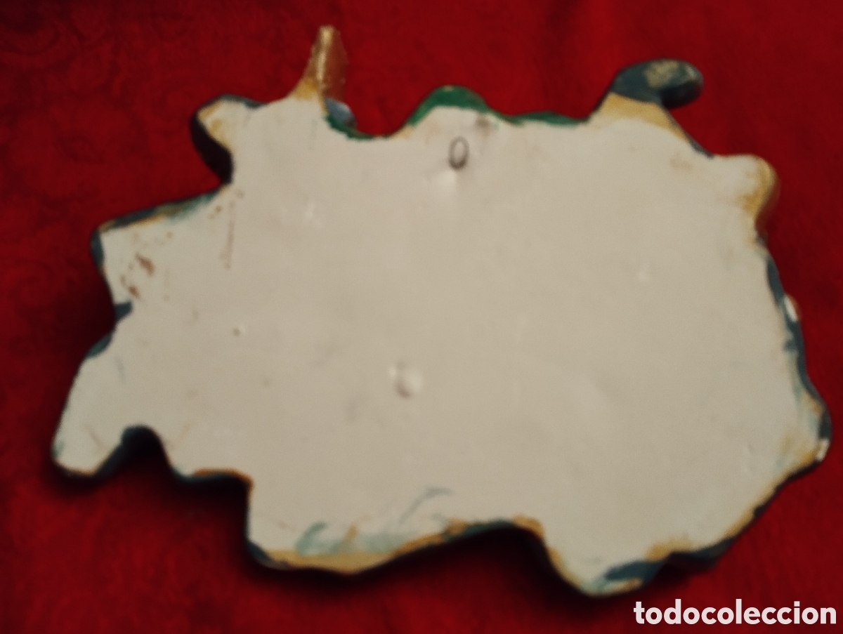 Antig&uuml;edades: Antigua Benditera Querubines. - Foto 7