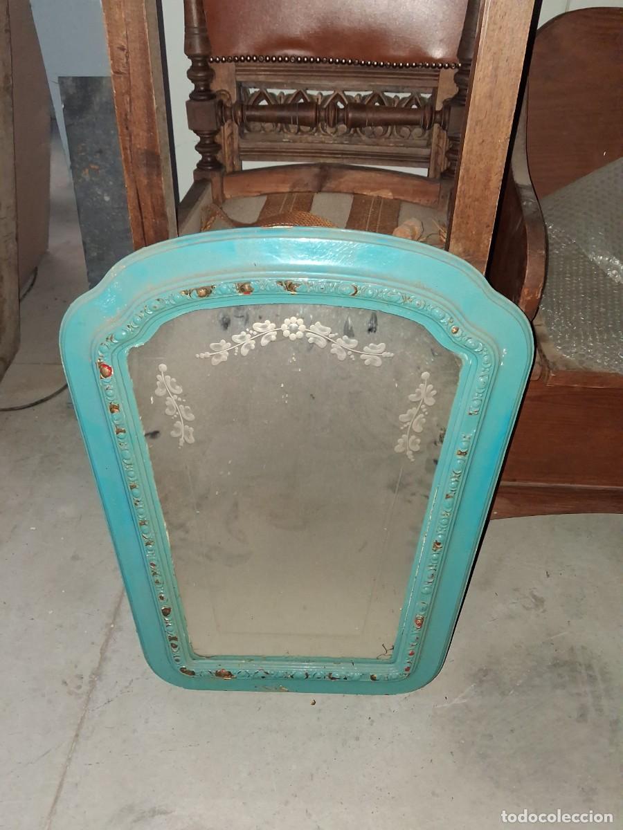 Antig&uuml;edades: Espejo antiguo en madera - Foto 2