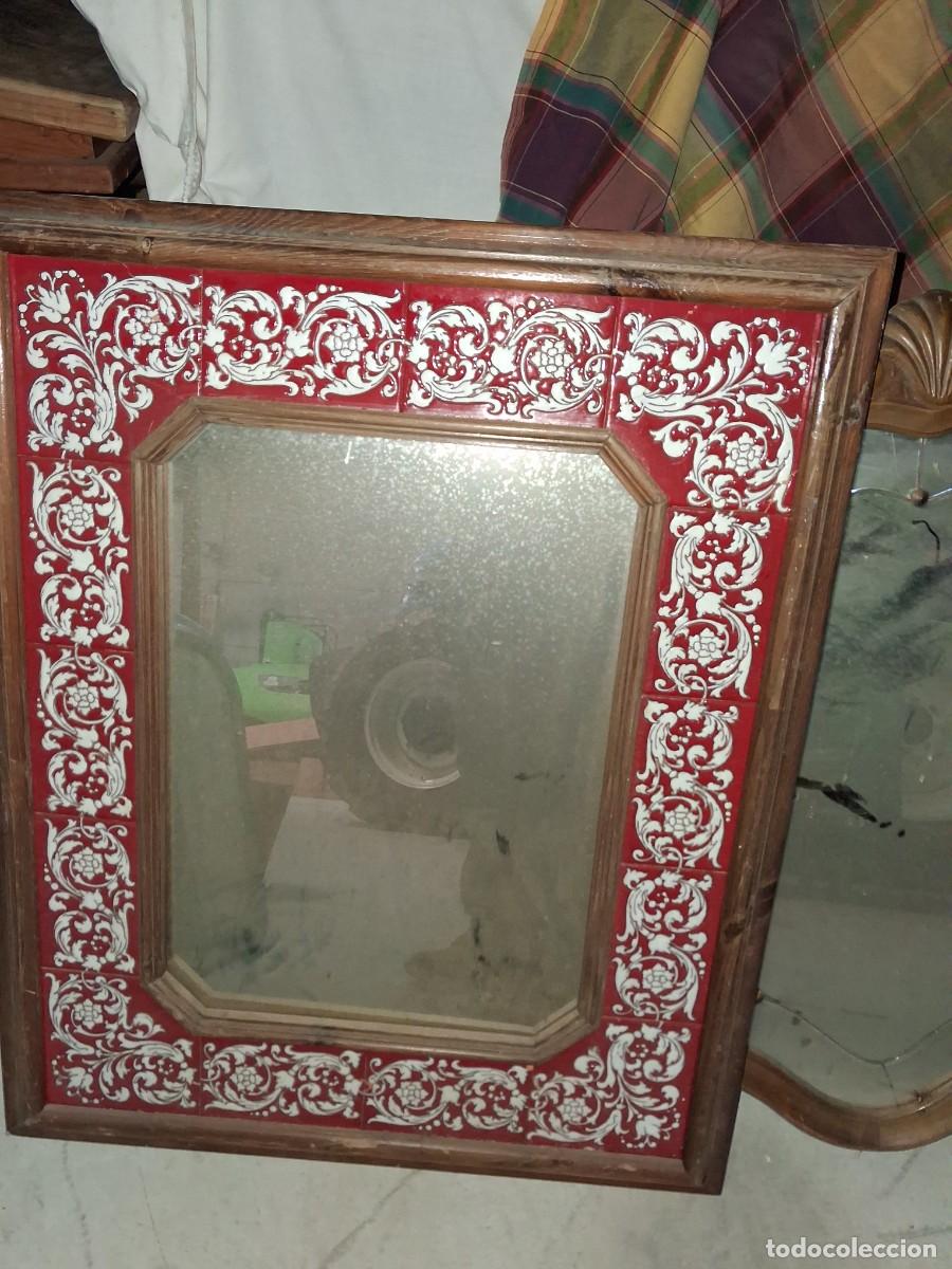 Antig&uuml;edades: Espejo antiguo en madera - Foto 3