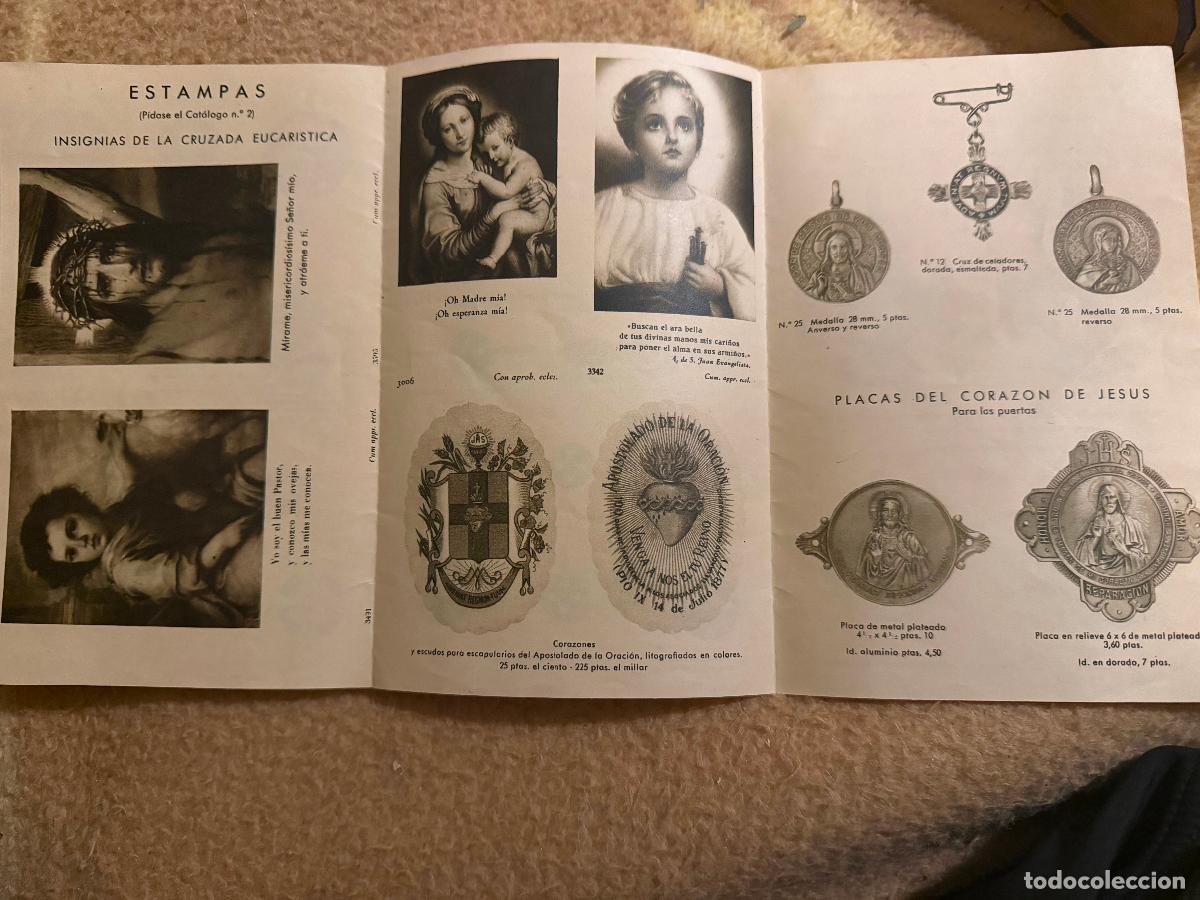 Antig&uuml;edades: Cat&aacute;logo estampas y medallas religiosas - Foto 1