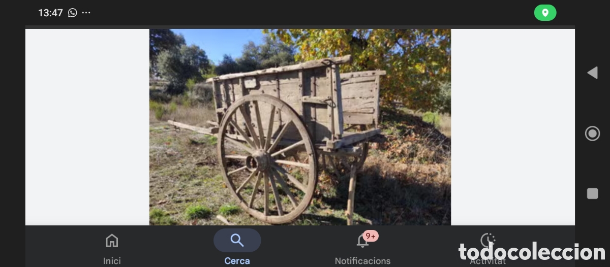 Antig&uuml;edades: Carro trabubuco catala - Foto 1
