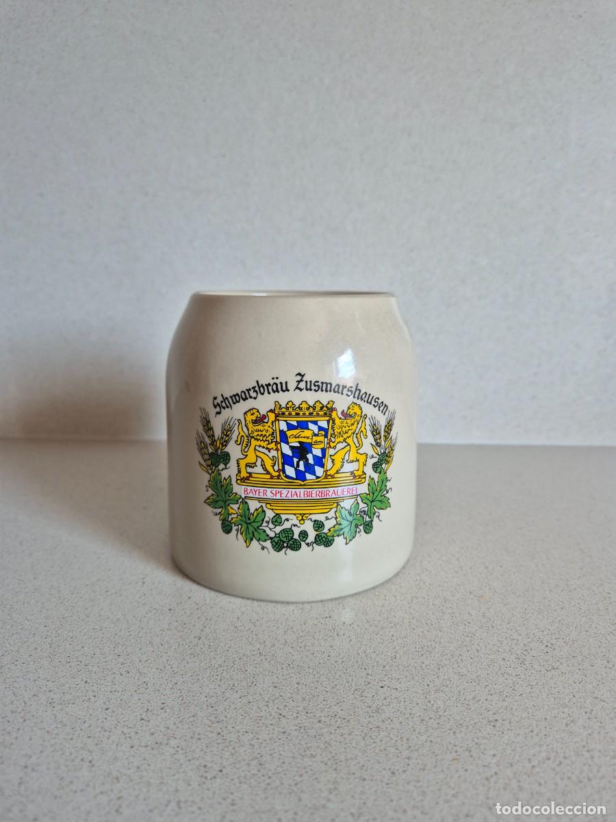Antig&uuml;edades: Jarra cerveza de ceramica - Foto 1