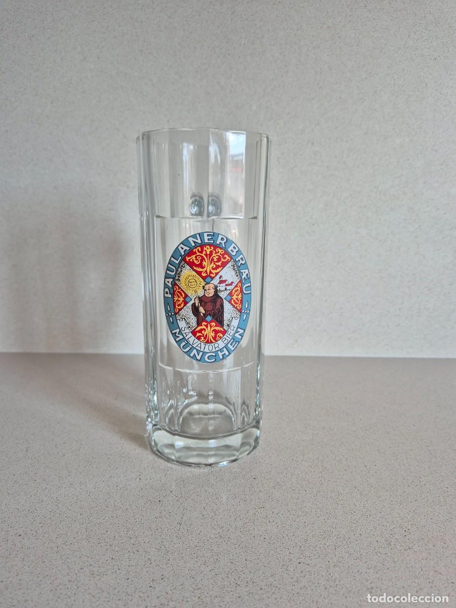Antig&uuml;edades: Jarra cerveza de cristal - Foto 1