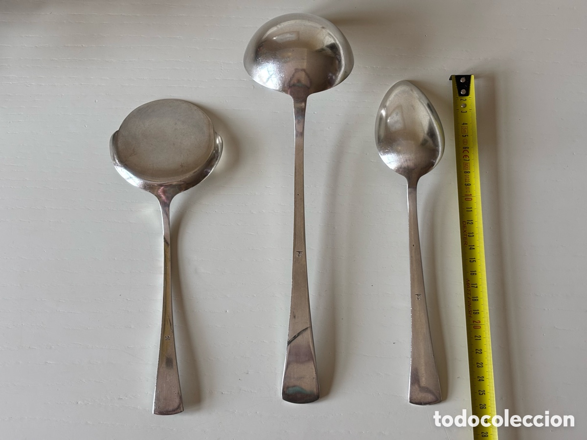 Antig&uuml;edades: Antiguos cubiertos de servir - Foto 6