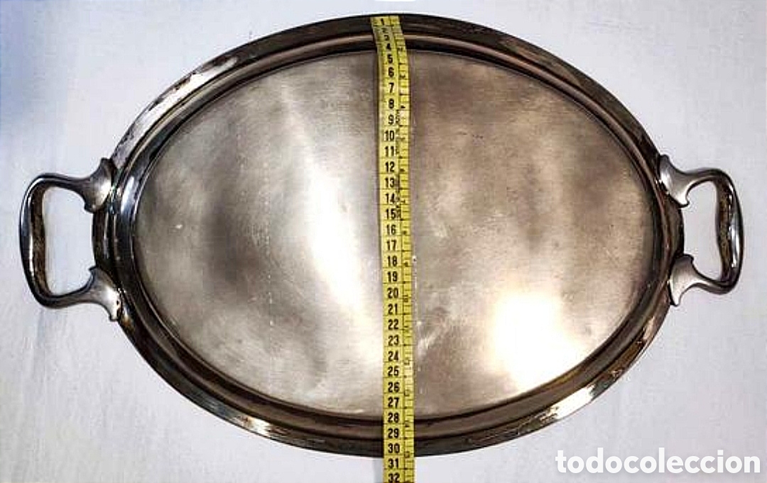 Antig&uuml;edades: Bandeja estilo Imperio - Foto 4