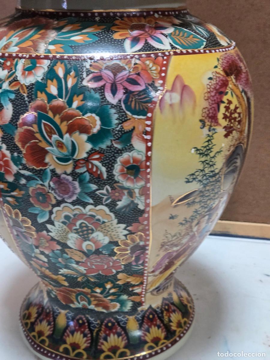 Antig&uuml;edades: jarron de ceramica oriental - Foto 7