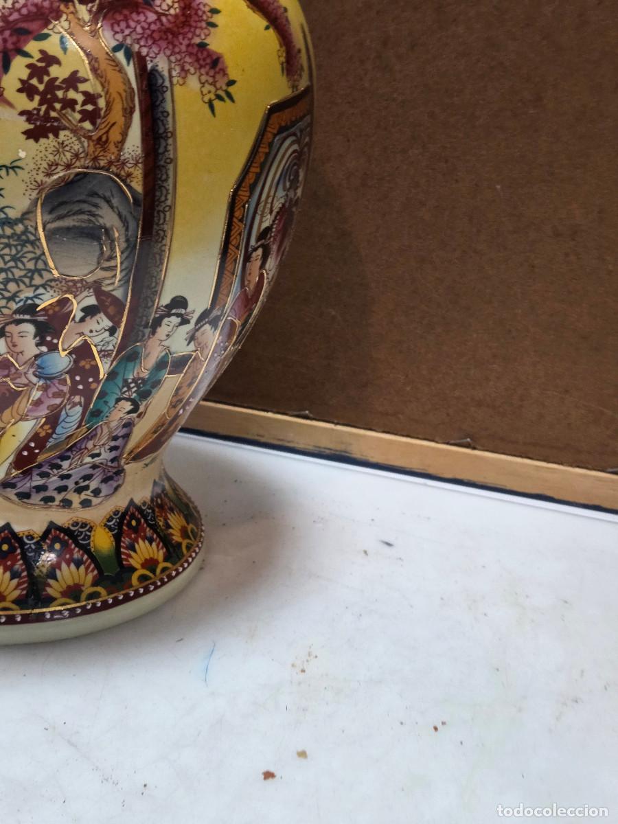 Antig&uuml;edades: jarron de ceramica oriental - Foto 8
