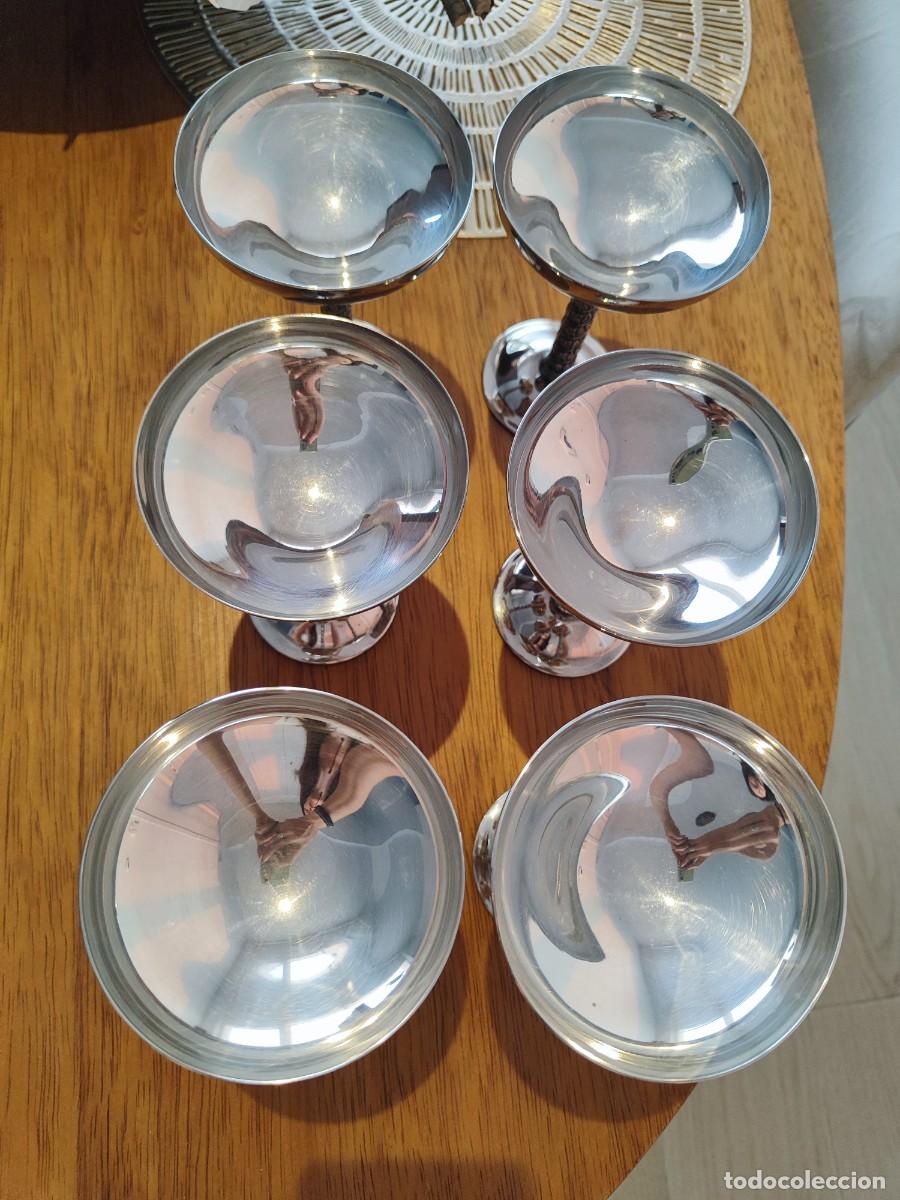 Antig&uuml;edades: Copas ba&ntilde;adas en plata ALARA Sevilla - Foto 2