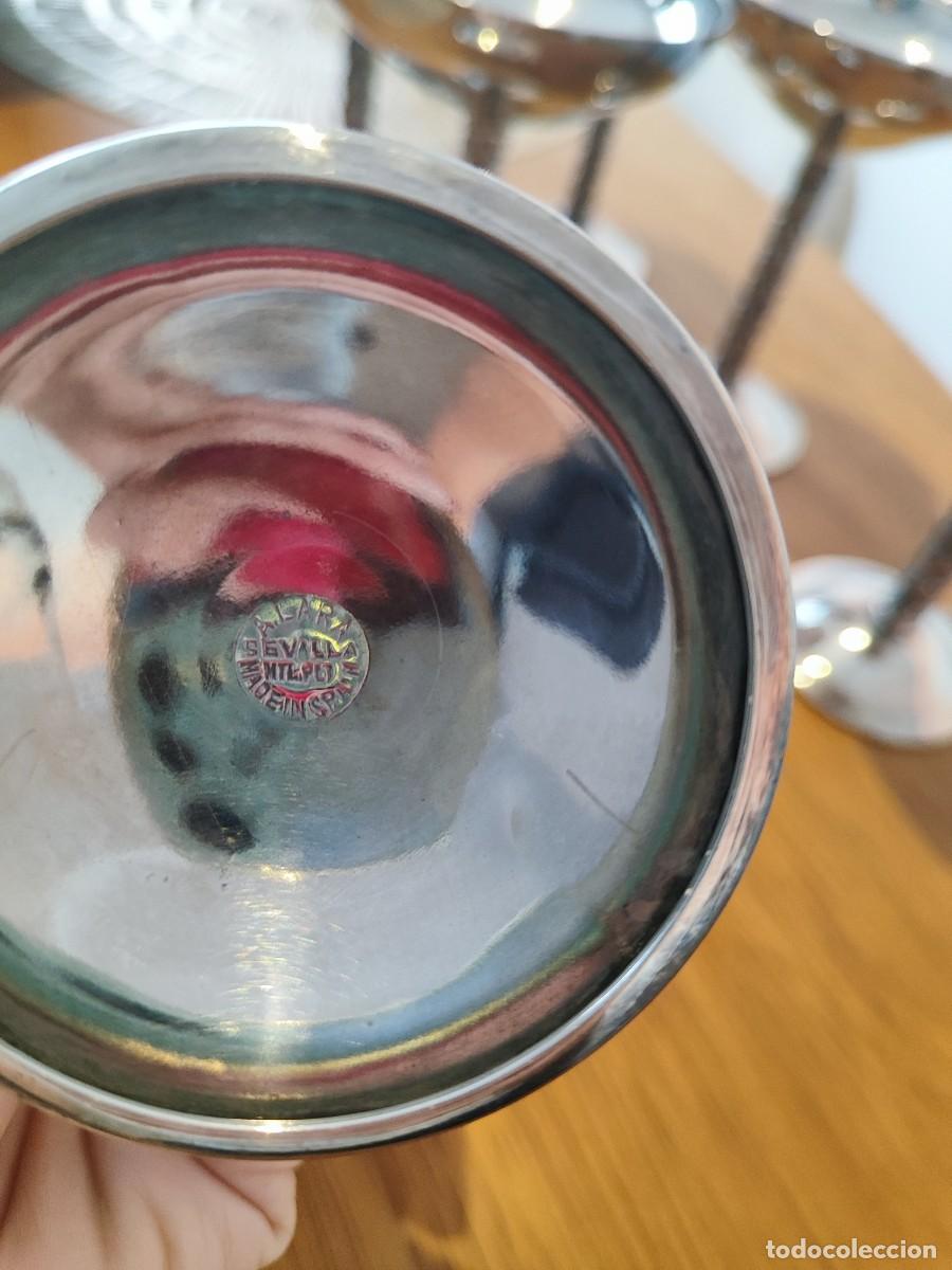 Antig&uuml;edades: Copas ba&ntilde;adas en plata ALARA Sevilla - Foto 4