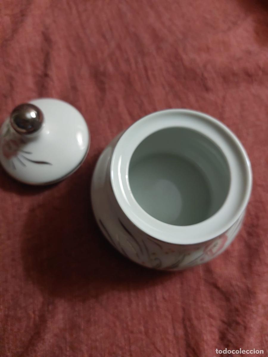 Antig&uuml;edades: FRASCO DE PORCELANA DE BAVIERA - Foto 3