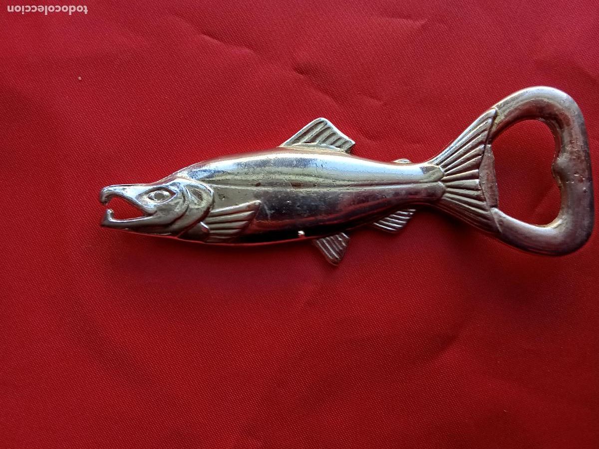 Antig&uuml;edades: Abrebotellas metal sorma salm&oacute;n V.1