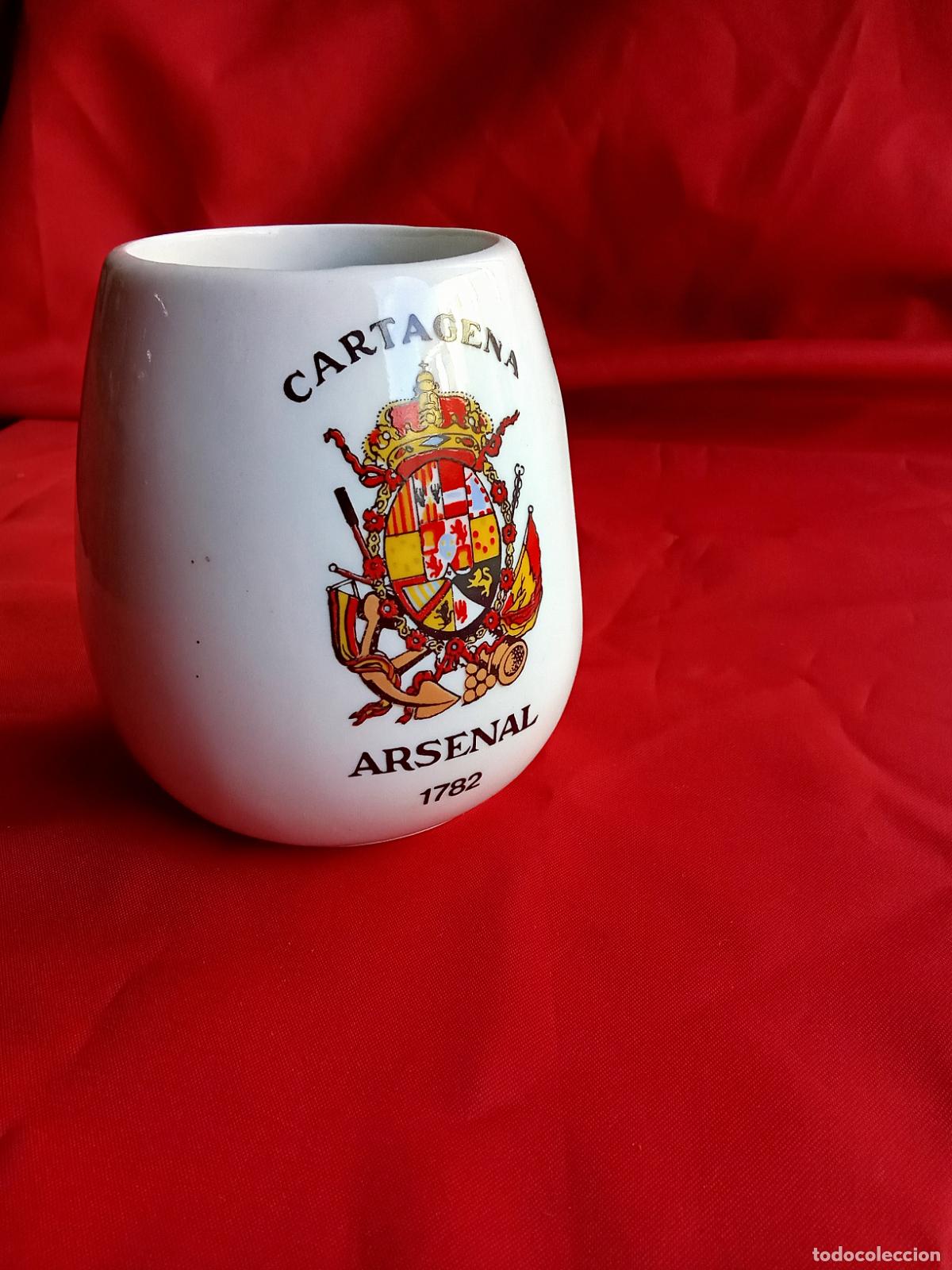 Antig&uuml;edades: Jarra cerveza Cartagena Arsenal 1782 V.1