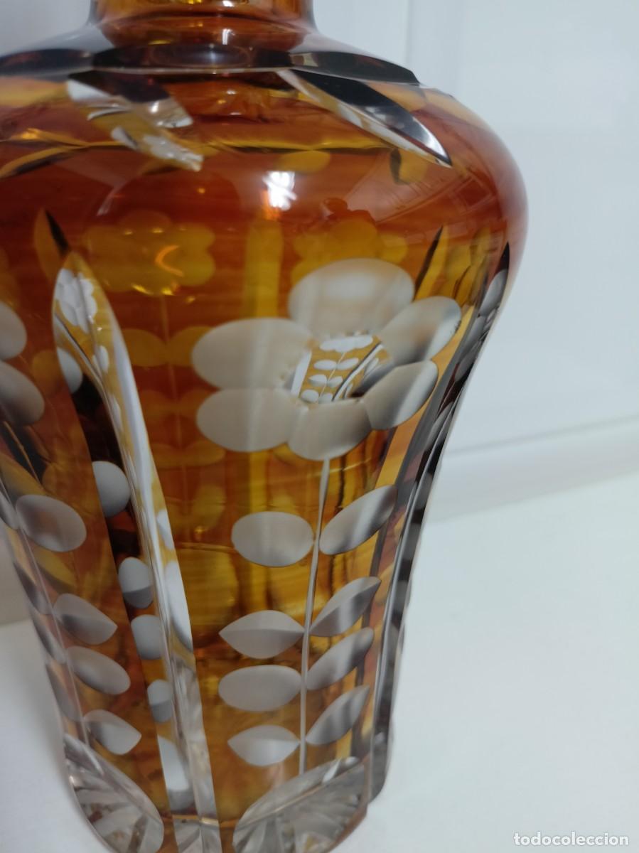 Antig&uuml;edades: Jarro cristal vintage - Foto 3