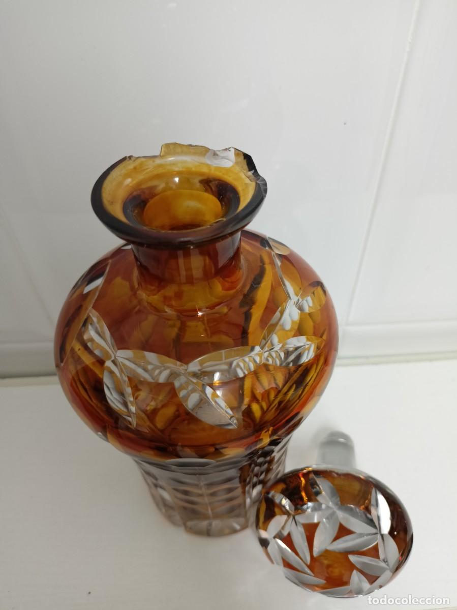 Antig&uuml;edades: Jarro cristal vintage - Foto 4
