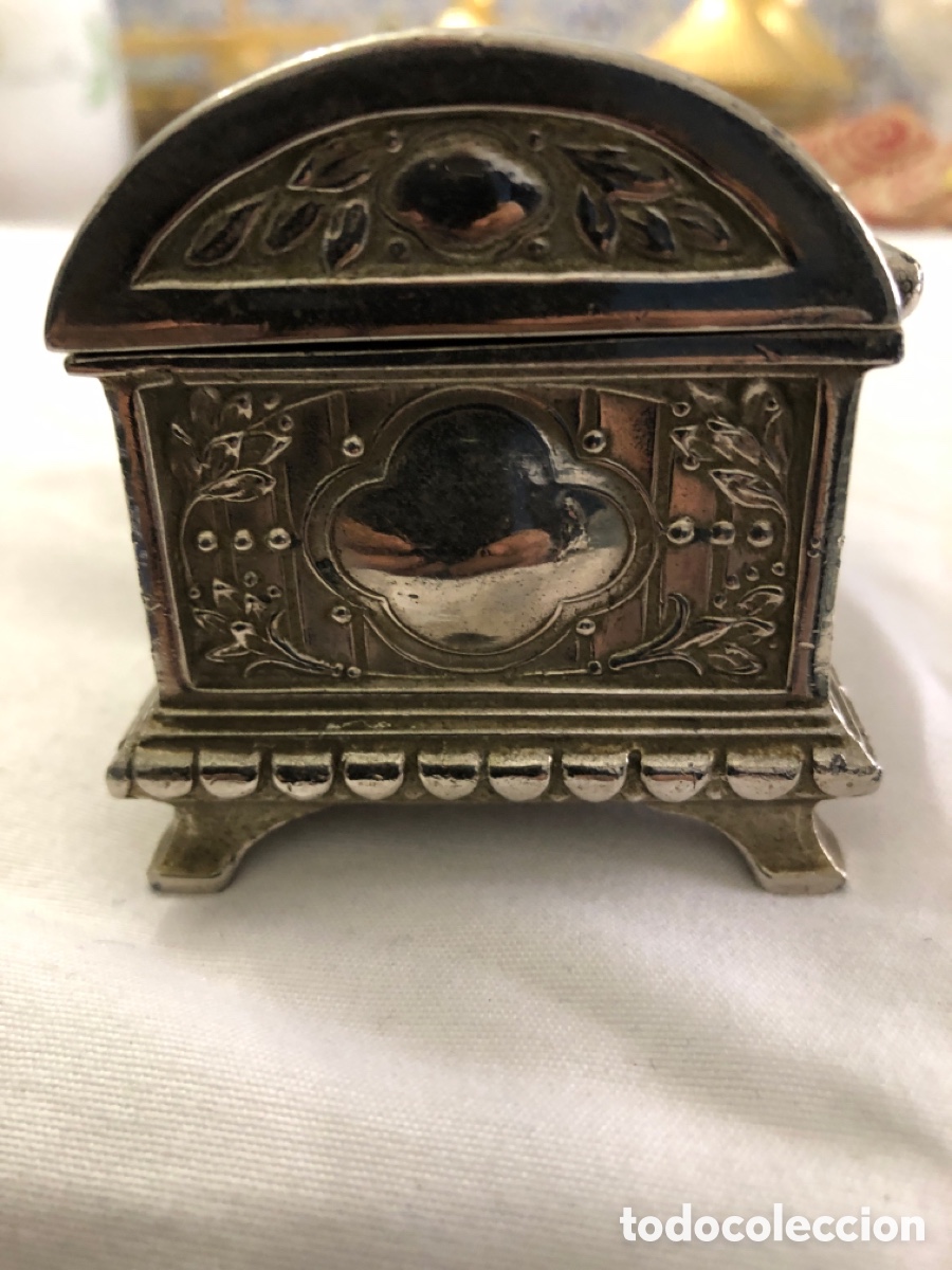 Antig&uuml;edades: Cifre joyero antiguo Plateado - Foto 2
