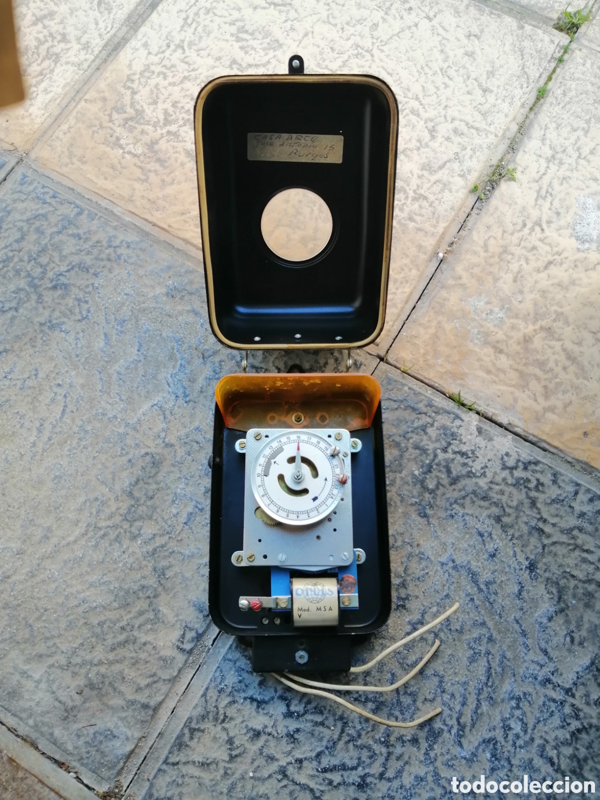 Antig&uuml;edades: Reloj antiguo para luces en Ac - Foto 5