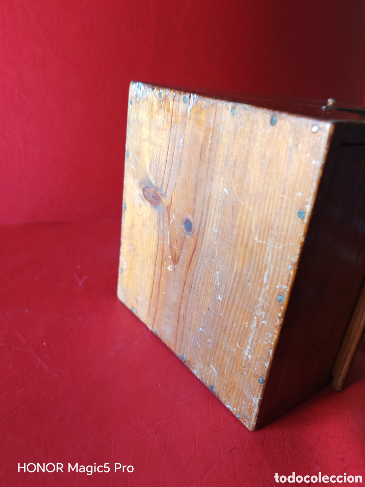 Antig&uuml;edades: Caja bastidor bolillos - Foto 7