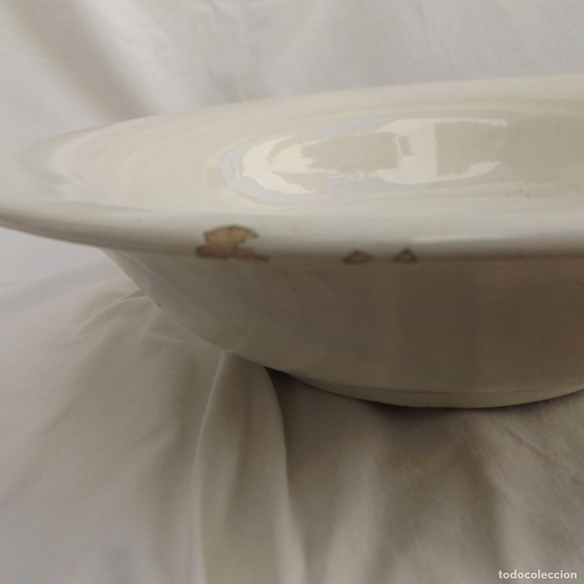 Antig&uuml;edades: cofaina de lavabo en ceramica - Foto 4
