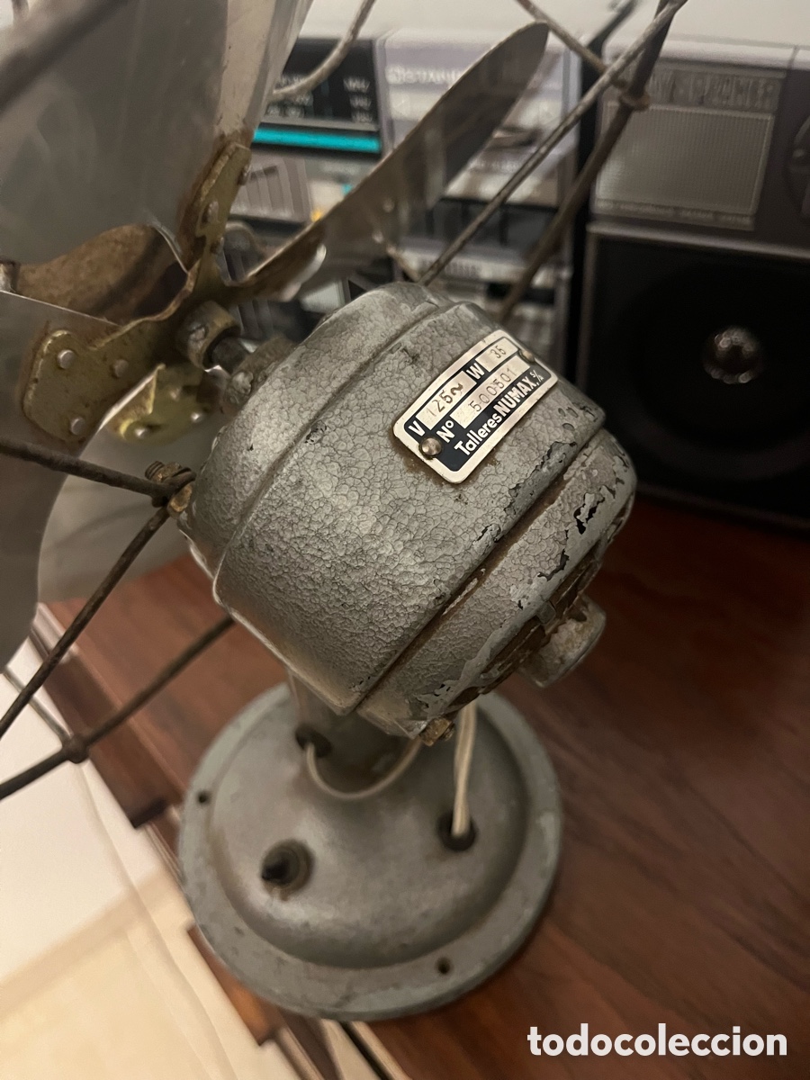 Antig&uuml;edades: Ventilador Numax b25 funcionando - Foto 4