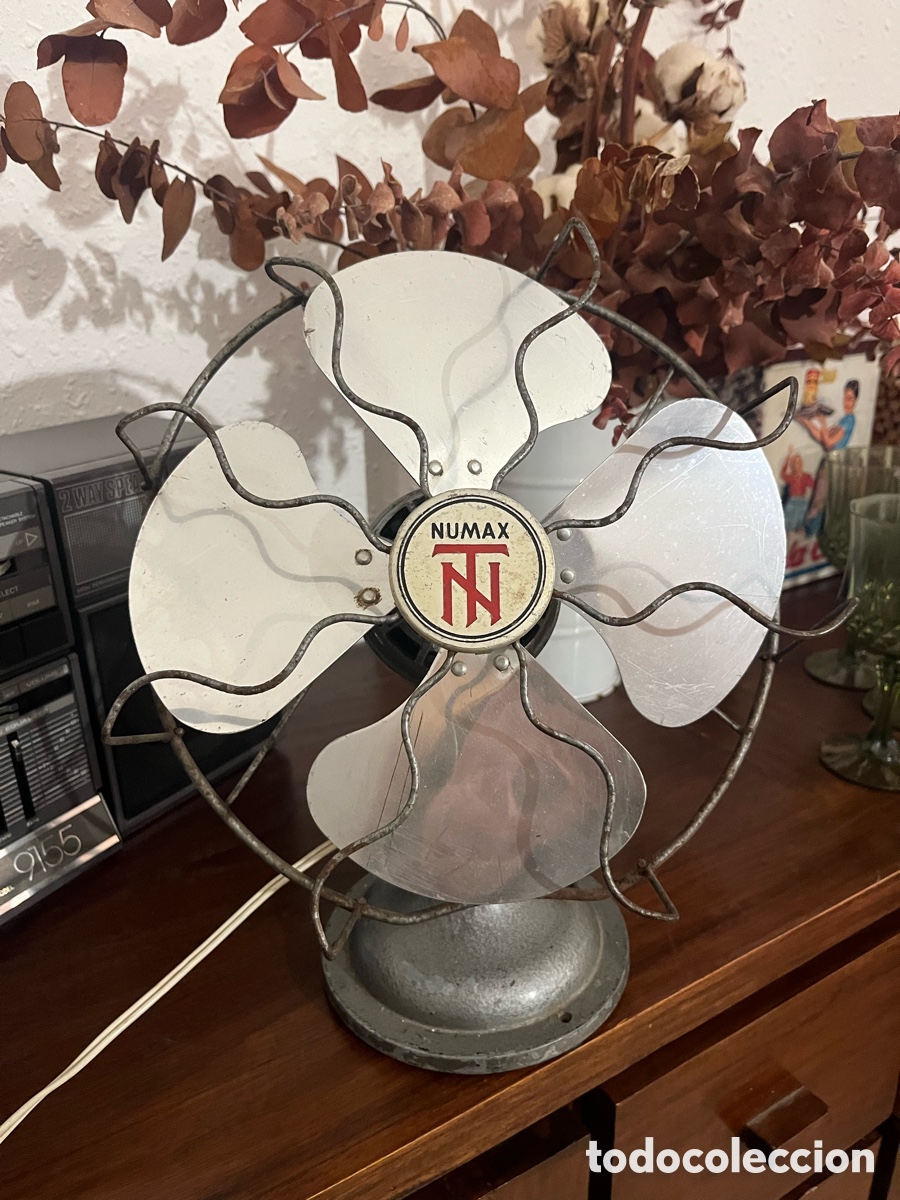 Antig&uuml;edades: Ventilador Numax b25 funcionando - Foto 1