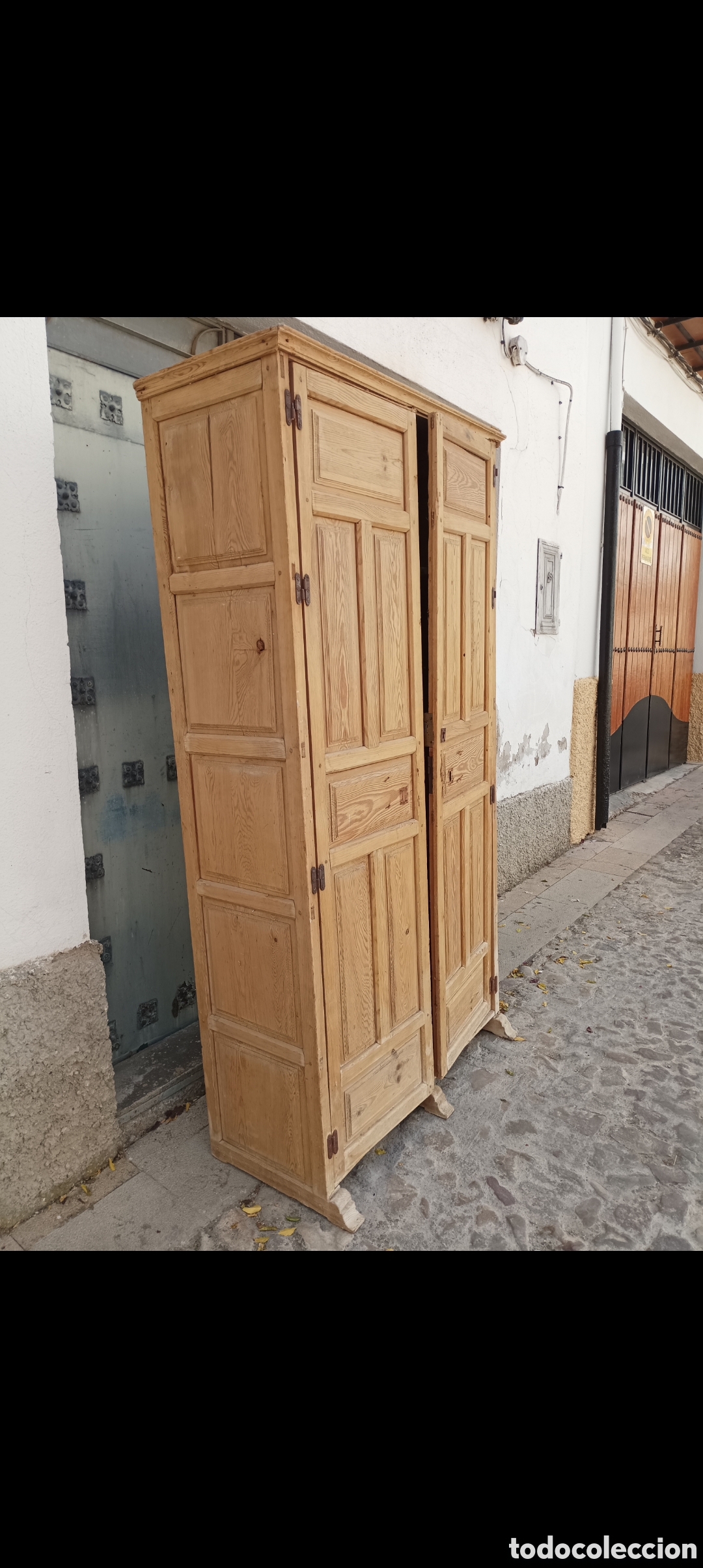 Antig&uuml;edades: ALACENA ANTIGUA DE MADERA - Foto 1