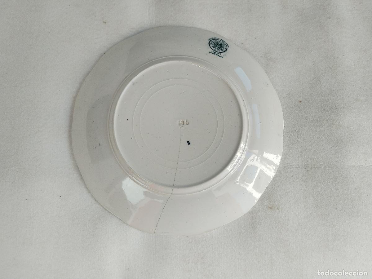 Antig&uuml;edades: plato frances limoges - Foto 5