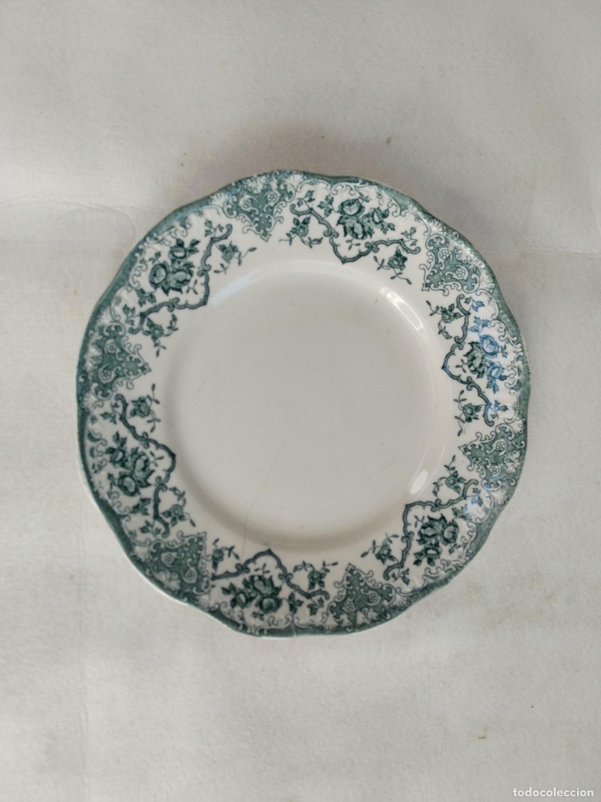 Antig&uuml;edades: plato frances limoges - Foto 1