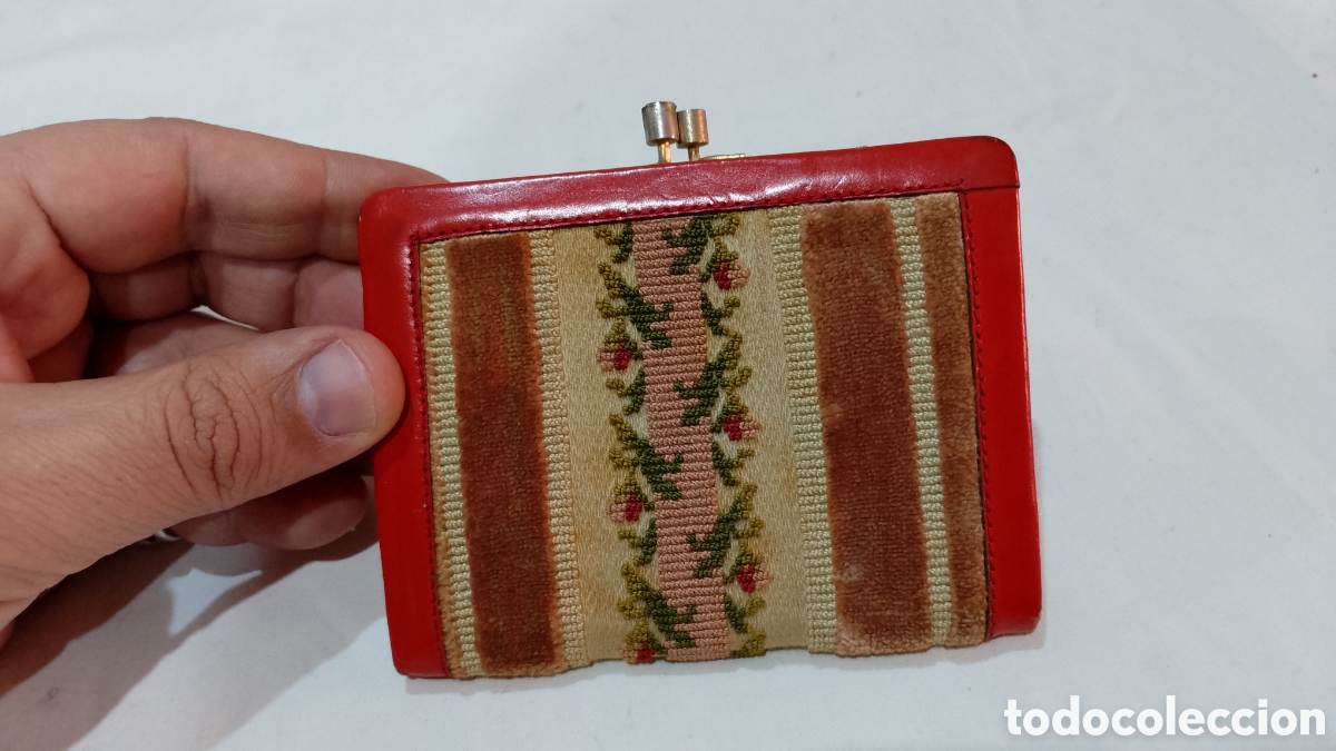 Antig&uuml;edades: Bonito monedero antiguo de mujer - Foto 1