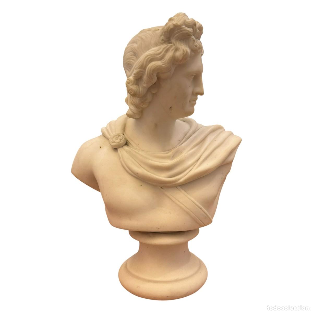 Antiques: Apolo Belvedere de Biscuit