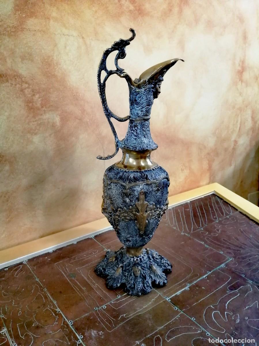 Antig&uuml;edades: Jarr&ograve;n de bronce (Leer descripci&oacute;n) - Foto 3