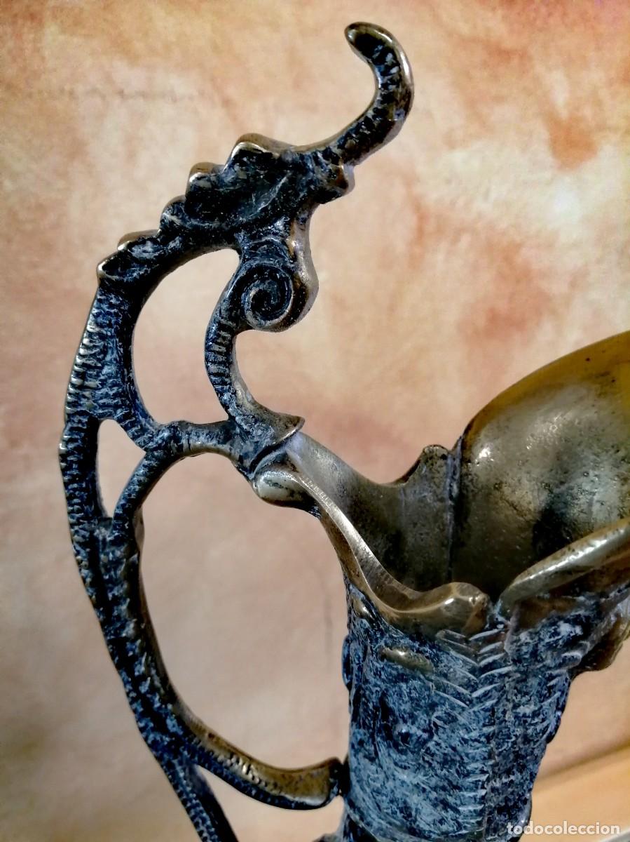 Antig&uuml;edades: Jarr&ograve;n de bronce (Leer descripci&oacute;n) - Foto 7