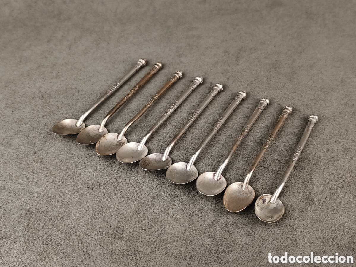Antig&uuml;edades: Antiguas Cucharas Indochinas de Plata - Foto 2