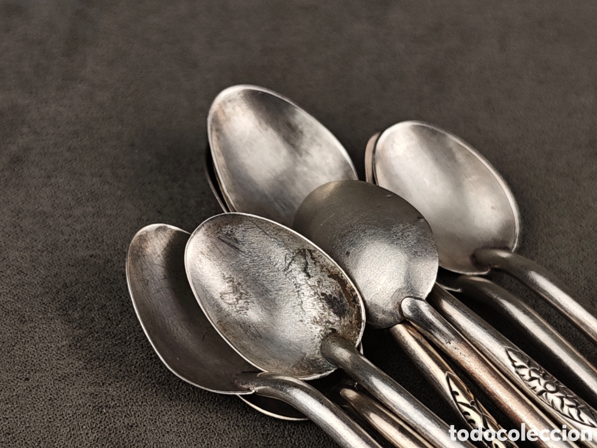Antig&uuml;edades: Antiguas Cucharas Indochinas de Plata - Foto 10