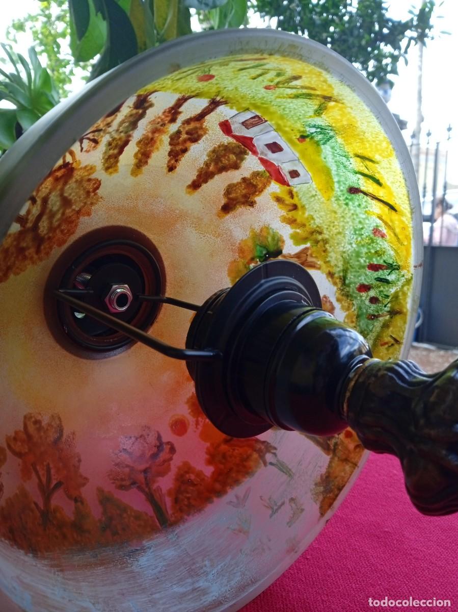 Antig&uuml;edades: L&aacute;mpara de mesa estilo modernista - Foto 6