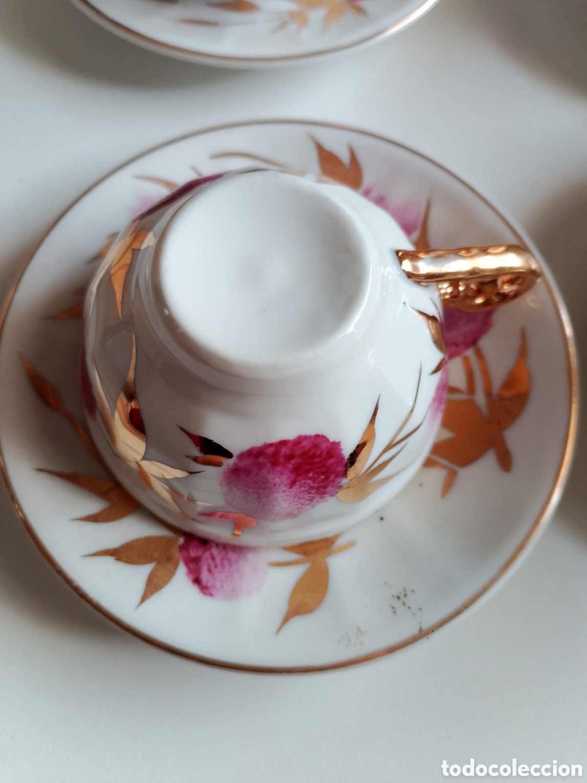 Antig&uuml;edades: Juego de caf&eacute; de porcelana - Foto 6