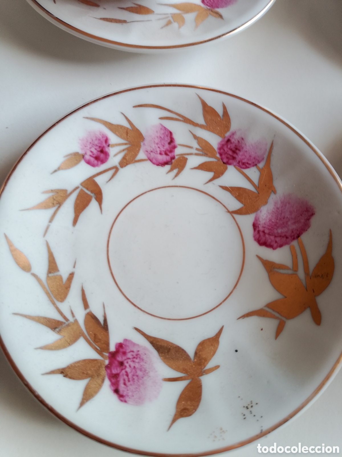Antig&uuml;edades: Juego de caf&eacute; de porcelana - Foto 7