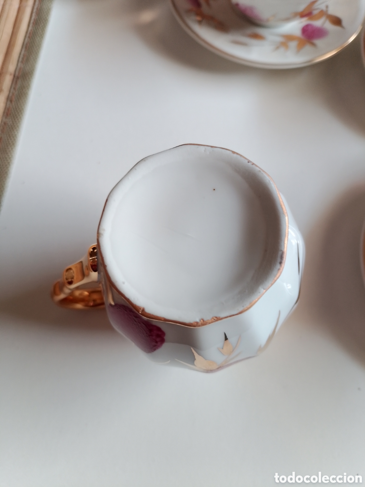 Antig&uuml;edades: Juego de caf&eacute; de porcelana - Foto 11