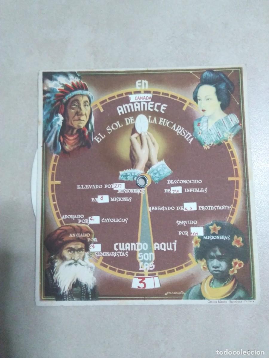 Antig&uuml;edades: Reloj Eucaristico Misional - Foto 1