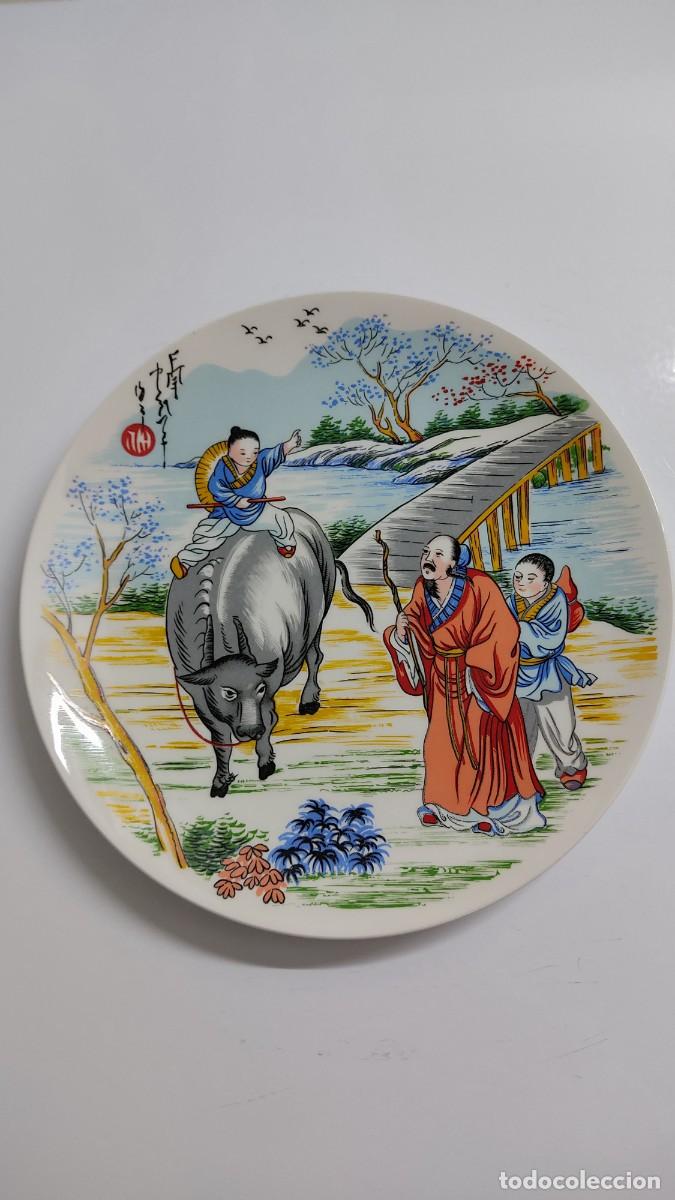 Antig&uuml;edades: Antiguo plato japon&eacute;s - Foto 1