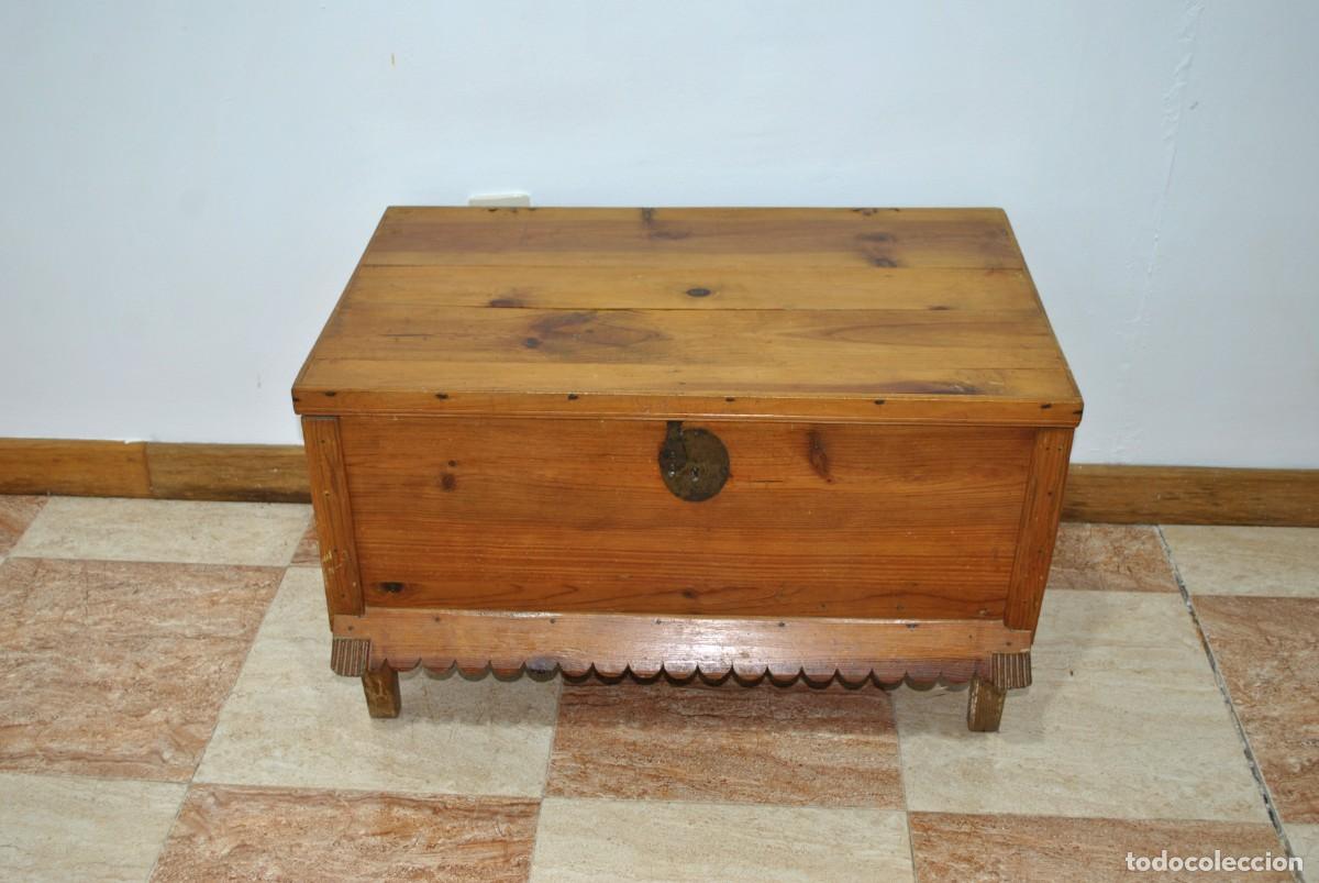 Antig&uuml;edades: ARC&Oacute;N ANTIGUO MADERA DE PINO - Foto 2