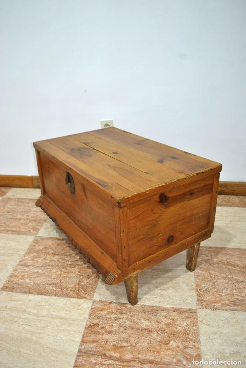Antig&uuml;edades: ARC&Oacute;N ANTIGUO MADERA DE PINO - Foto 6