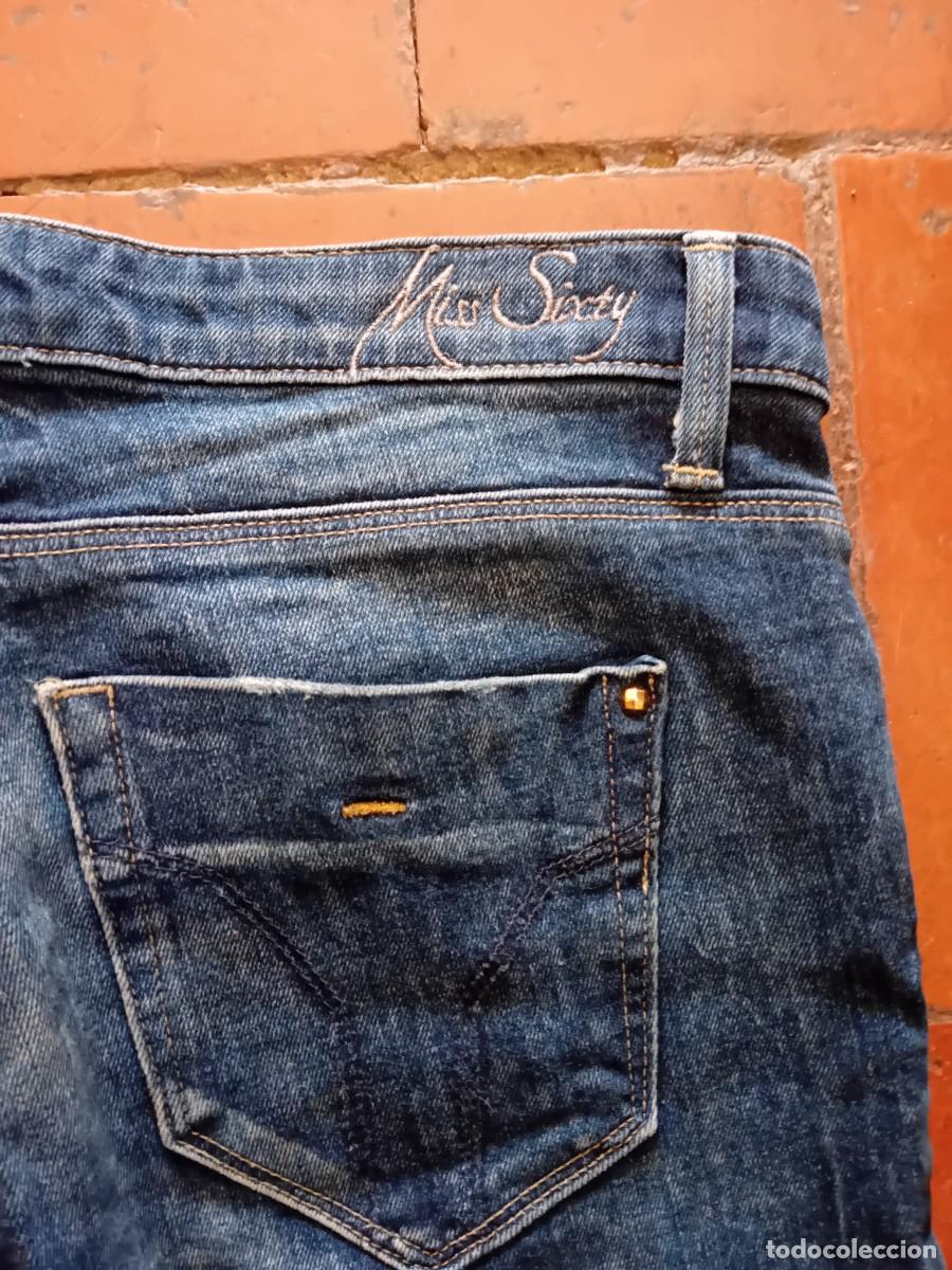 Antig&uuml;edades: Vaqueros el&aacute;sticos talla 34 marca miss sixty - Foto 4