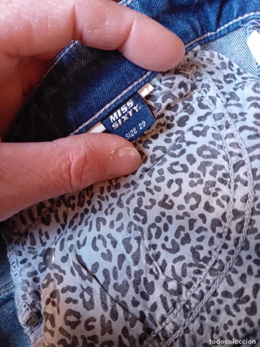Antig&uuml;edades: Vaqueros el&aacute;sticos talla 34 marca miss sixty - Foto 5