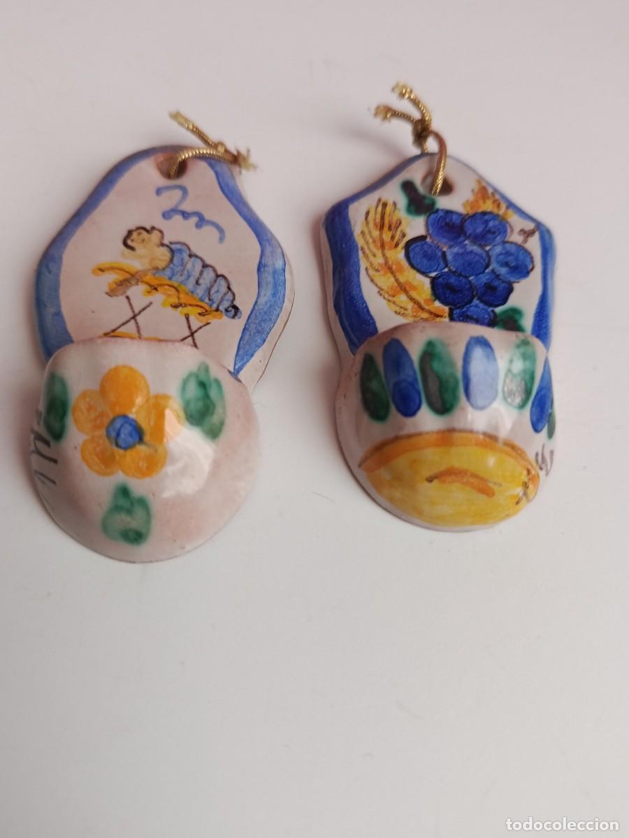 Antig&uuml;edades: BENDITERAS DE CERAMICA CON FIRMA - Foto 2