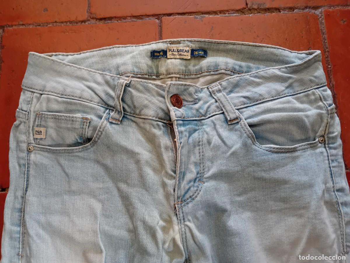 Antig&uuml;edades: Vaqueros el&aacute;sticos talla 36 marca pull bear - Foto 2