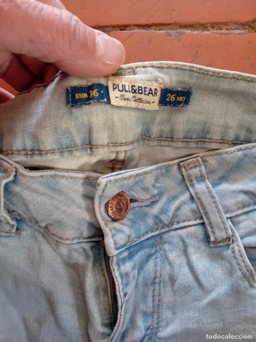 Antig&uuml;edades: Vaqueros el&aacute;sticos talla 36 marca pull bear - Foto 3