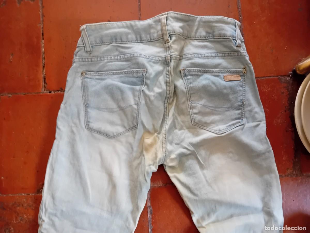 Antig&uuml;edades: Vaqueros el&aacute;sticos talla 36 marca pull bear - Foto 5