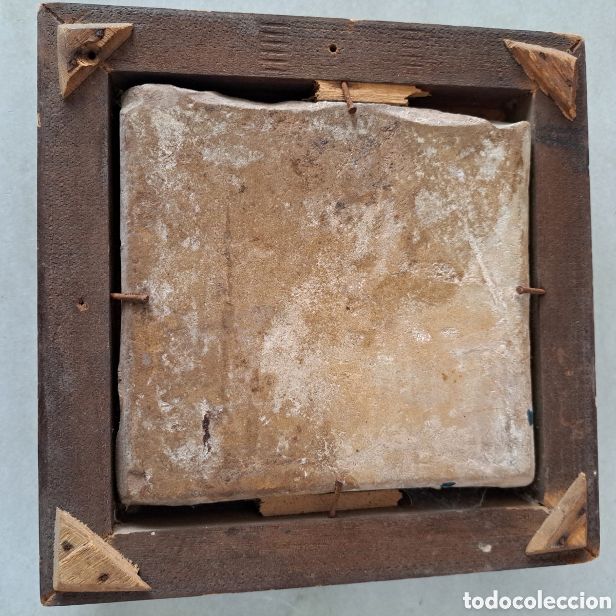 Antig&uuml;edades: Azulejo Mudejar. Posible S. XV. - Foto 3