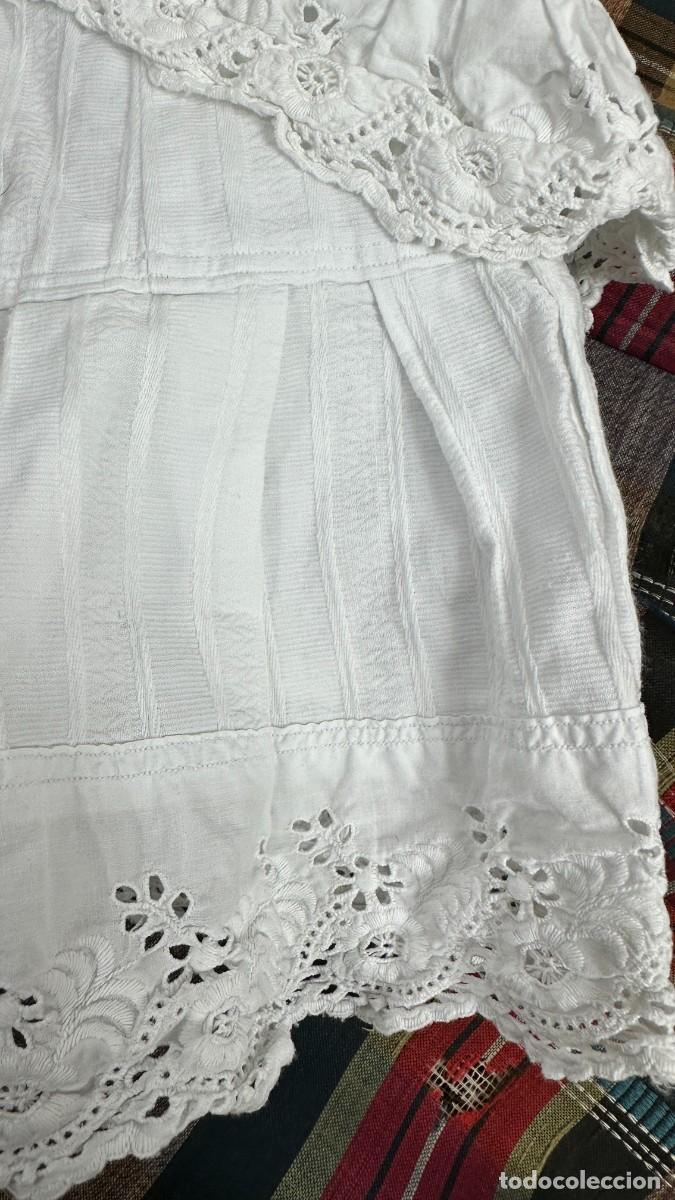 Antig&uuml;edades: Antiguo vestido blanco infantil - Foto 4